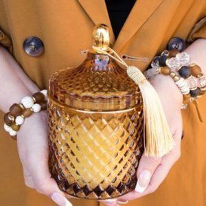 Heart and GEMS Signature Luxury Candle -